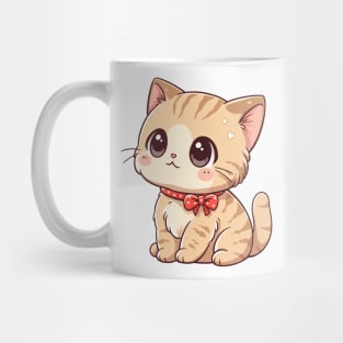 Cute Ginger Tabby Cat Mug